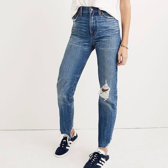 Madewell Denim - Madewell The Perfect Summer Jean Destructed Edition
